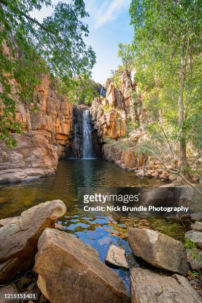 southern rockhole, nitmiluk national park, northern territory. - nitmiluk park stock pictures, royalty-free photos & images