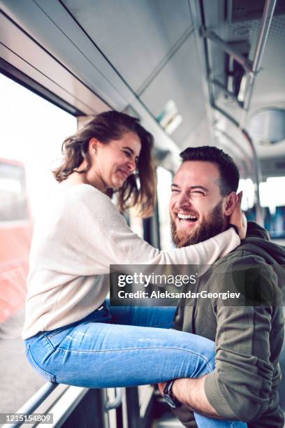 Bus Riders Sitting Bus Riders Gather At Photos and Premium High Res Pictures - Getty Images