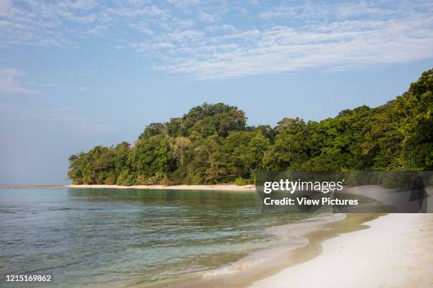 Beach scenery. Jalakara Villa Hotel, Andaman and Nicoar Islands, India. Architect: Ajith Andagere, 2016..