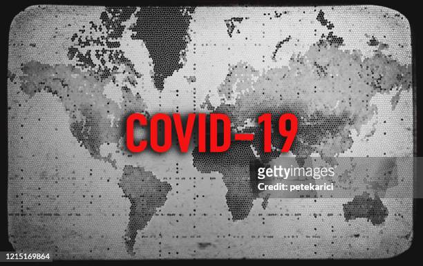 weltkarte- coronavirus (covid-19) - eisenmangel stock-grafiken, -clipart, -cartoons und -symbole
