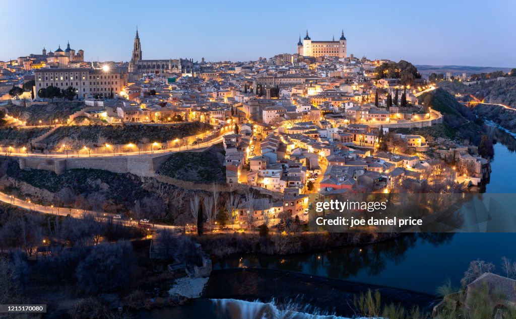 Panorama, Beautiful, Toledo, Spain