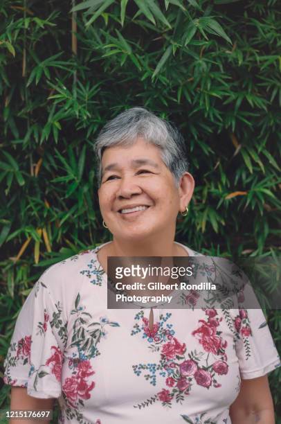 confident senior woman - philippines women stock pictures, royalty-free photos & images