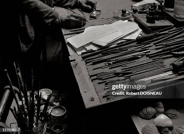 Braque'S Drawing Table, 1953