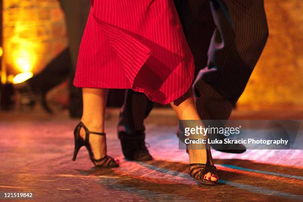 tango show - dancing feet stock pictures, royalty-free photos & images