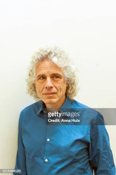 Psychologist Steven Pinker is photographed for the Sunday Times on August 28, 2016 in London, England.