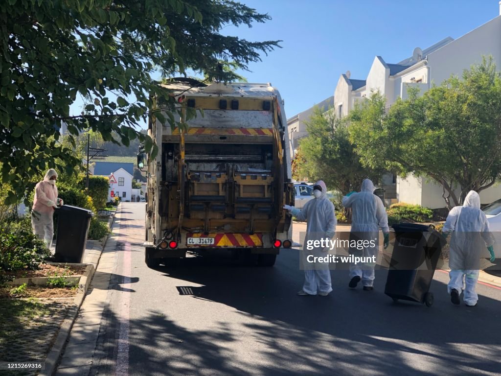 Garbage Refuse Removal during COVID-19 lockdown day 1