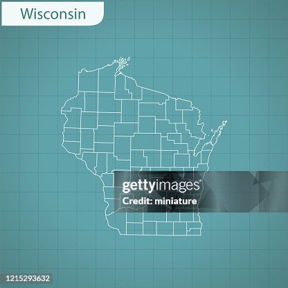 Wisconsin Map With Scale Wisconsin Map High-Res Vector Graphic - Getty Images