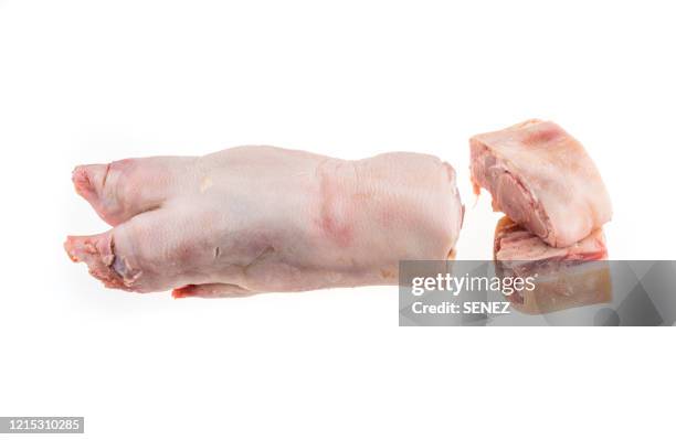 trotter - pig's feet - trotter stock pictures, royalty-free photos & images