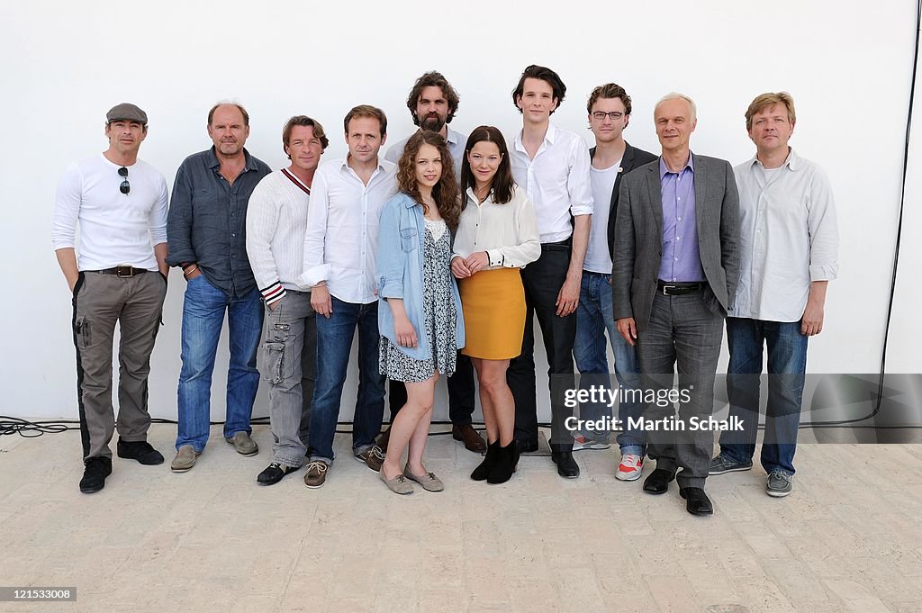 Ludwig II. Set Visit At Hof Castle