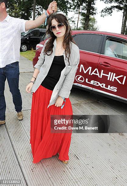 Anna Abramovich attends the launch of Mahiki Coconut during Day One of V Festival 2011 on August 20, 2011 in Chelmsford, England.