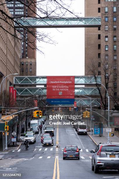 newyork-presbyterian columbia university medical center in new york city - presbyterianisme stockfoto's en -beelden