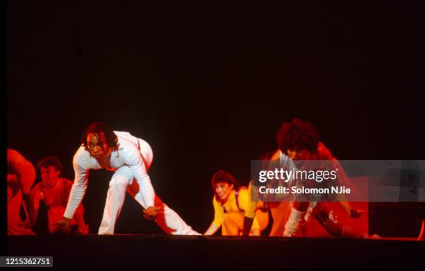 Gene Anthony Ray, Debbie Allen, Kids from Fame 8-9 April 1983 Wembley Arena.