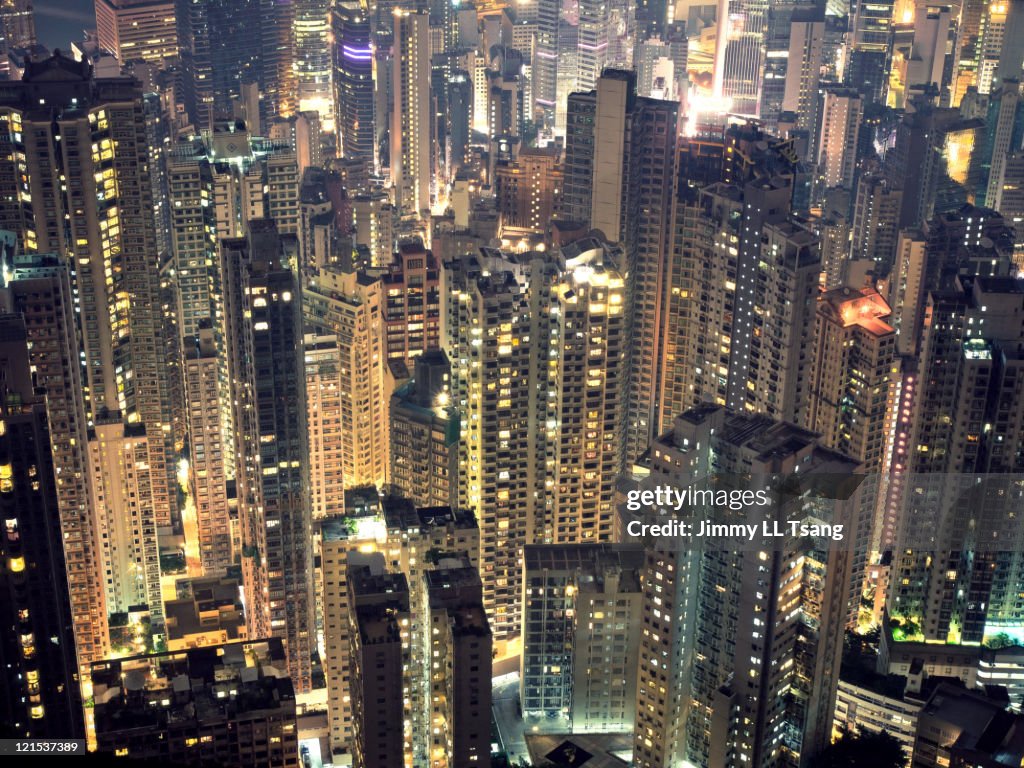 Density Population Of Hong Kong Stock-Foto - Getty Images