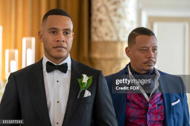 Trai Byers and Terrence Howard in the "Love Me Still" episode of EMPIRE airing Tuesday, March 31 on FOX.