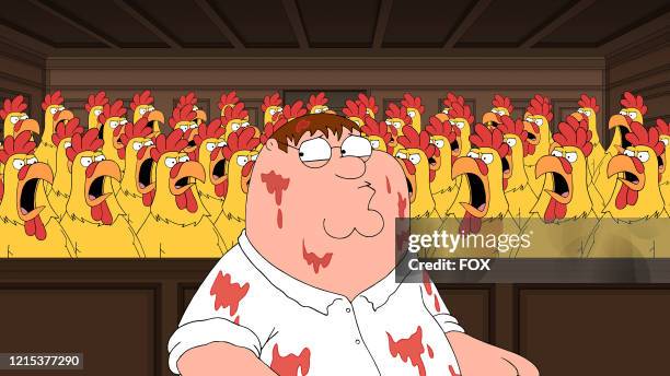 With a newfound love for rocking out to Van Halen, Peter gets in a car accident and falls into a coma in the Coma Guy episode of FAMILY GUY airing...