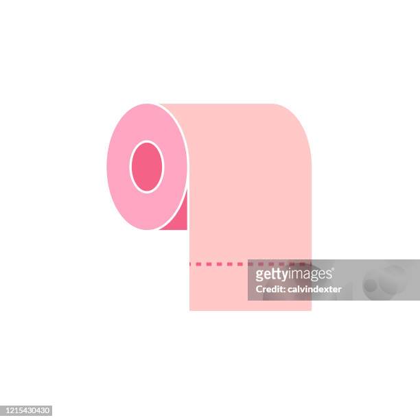 toilettenpapier-symbol-design - bad news stock-grafiken, -clipart, -cartoons und -symbole
