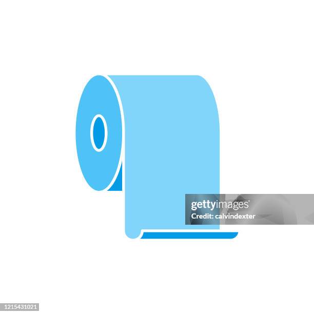 toilettenpapier-symbol-design - bad news stock-grafiken, -clipart, -cartoons und -symbole