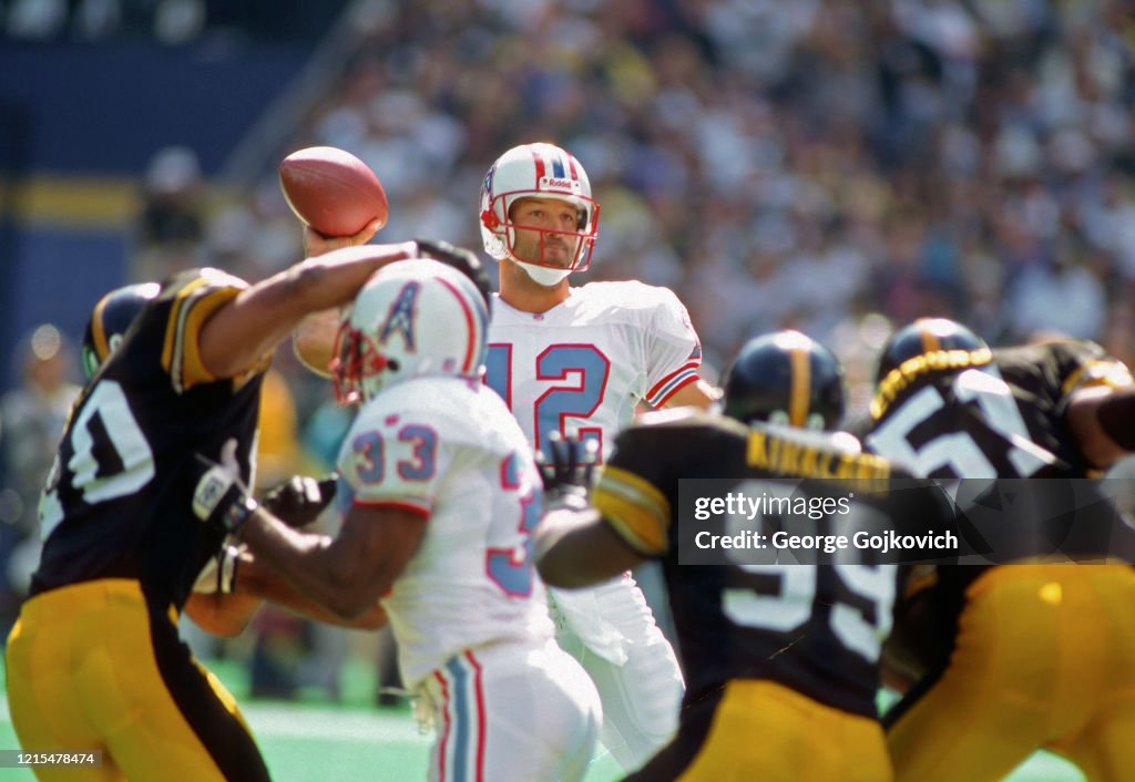 Houston Oilers v Pittsburgh Steelers