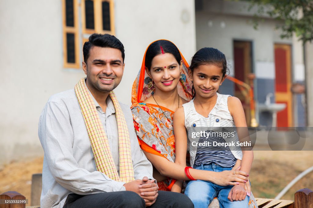 Large Rural Family Rural Indian Family At Village Stock Photo High-Res Stock Photo - Getty ...
