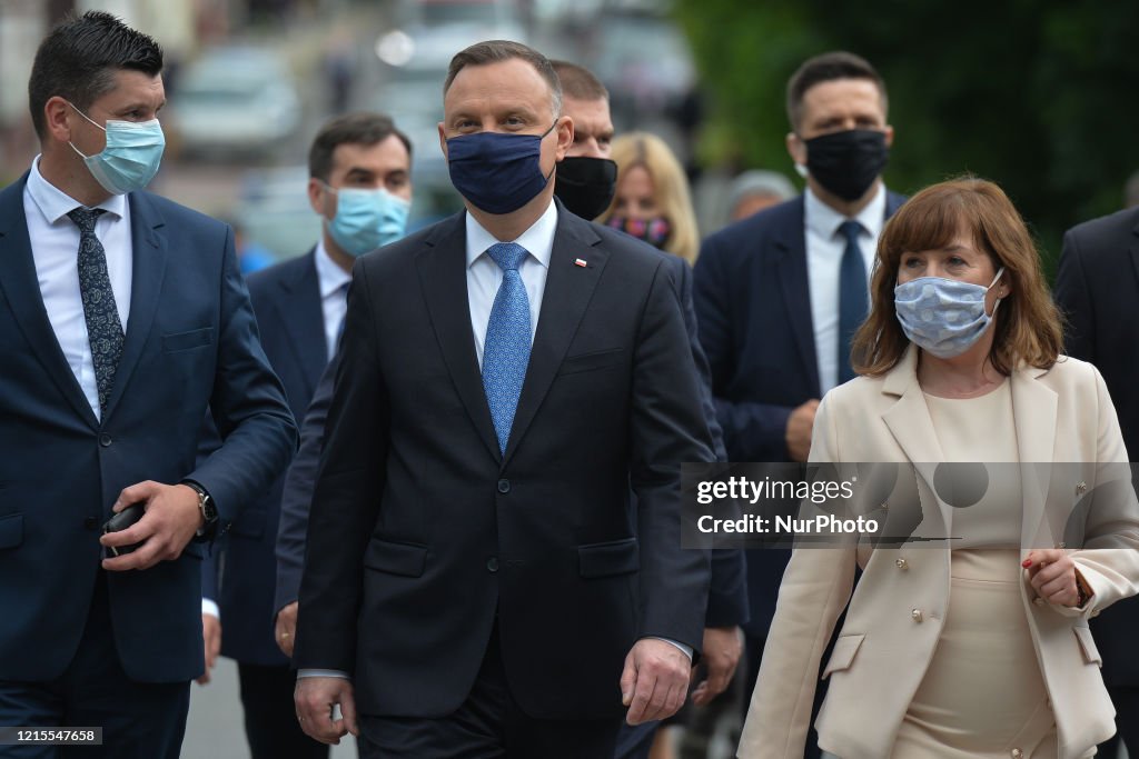 President Andrzej Duda In Alweria