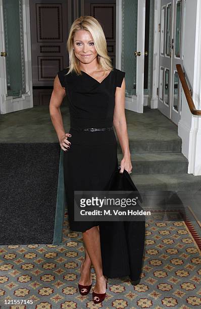 Kelly Ripa during 18th Annual Women of the Year Luncheon at The Pierre in New York City, New York, United States.
