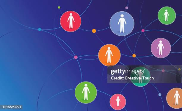 4,984 Connecting People Background High Res Illustrations - Getty Images