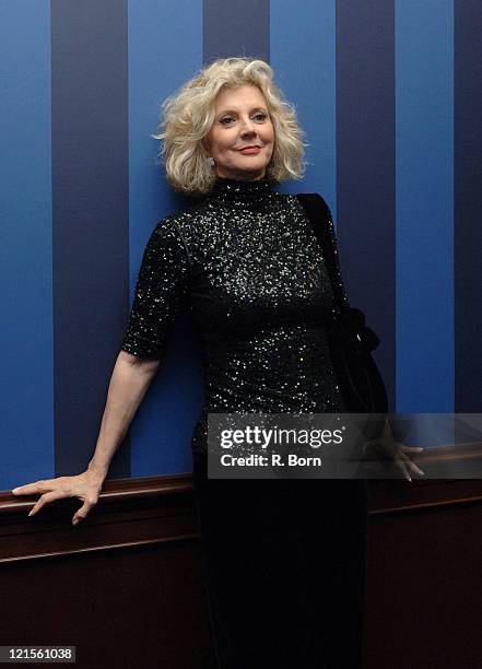 Blythe Danner during Williamstown Theatre Festival Honors Blythe Danner at Sheraton New York Hotel & Towers in New York City, New York, United States.