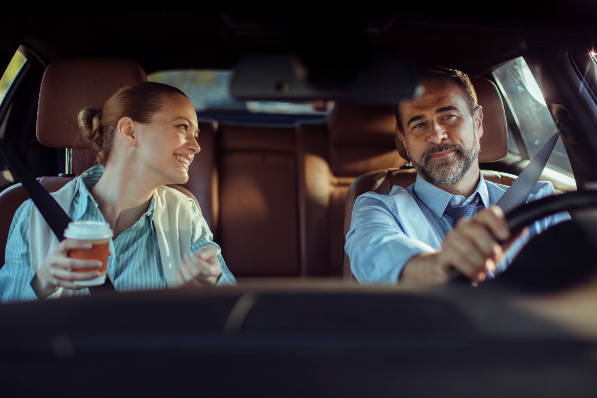 executive car interior