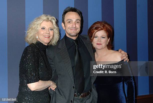 Blythe Danner, Hank Azaria, and Faith Prince during Williamstown Theatre Festival Honors Blythe Danner at Sheraton New York Hotel & Towers in New...