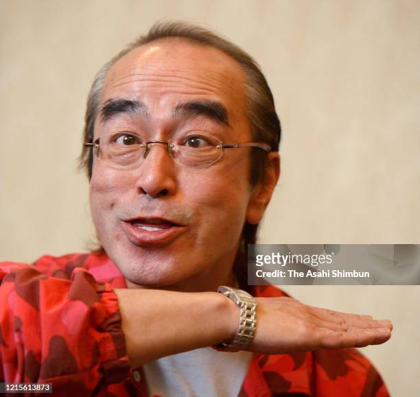 Japanese comedian Ken Shimura is photographed on November 10, 2005 in Tokyo, Japan.