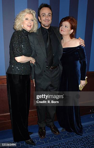 Blythe Danner, Hank Azaria, and Faith Prince during Williamstown Theatre Festival Honors Blythe Danner at Sheraton New York Hotel & Towers in New...