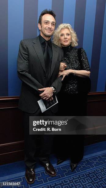 Hank Azaria and Blythe Danner during Williamstown Theatre Festival Honors Blythe Danner at Sheraton New York Hotel & Towers in New York City, New...