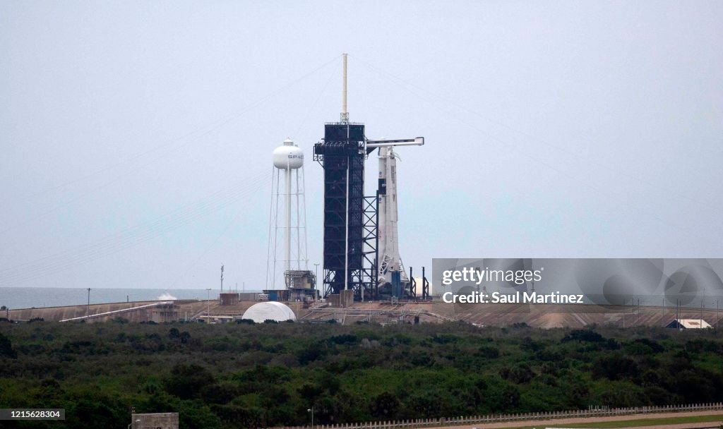 SpaceX Falcon-9 Rocket And Crew Dragon Capsule Launches From Cape Canaveral Sending Astronauts To The International Space Station