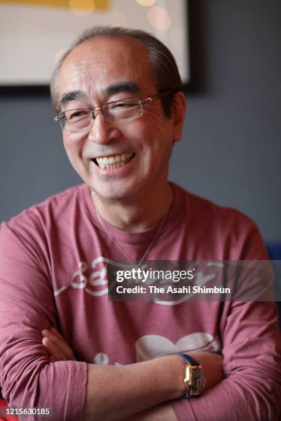 Japanese comedian Ken Shimura is photographed on February 24, 2009 in Tokyo, Japan.