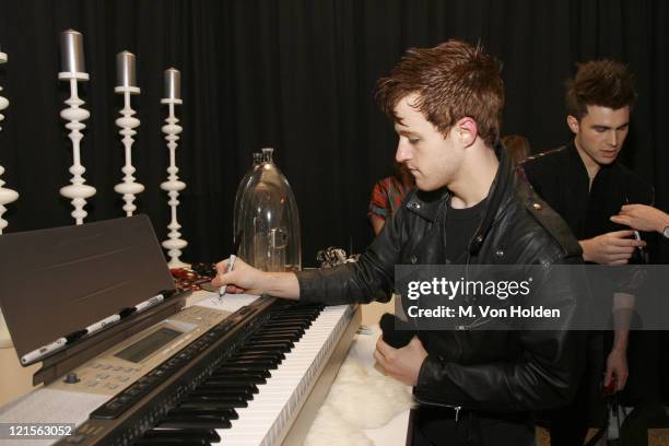 Mike Furey of Dangerous Muse during Stuff Magazine Toys for Bigger Boys - Casio Gifting Area at Hammerstein Ballroom in New York City, New York,...