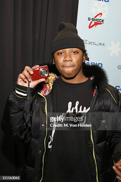 Julito McCullum during Stuff Magazine Toys for Bigger Boys - Casio Gifting Area at Hammerstein Ballroom in New York City, New York, United States.