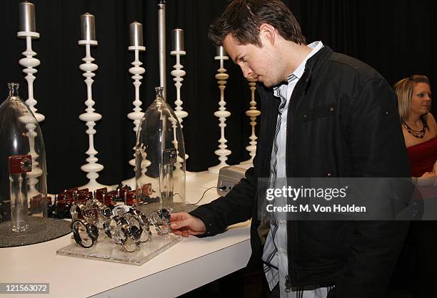 Damien Fahey during Stuff Magazine Toys for Bigger Boys - Casio Gifting Area at Hammerstein Ballroom in New York City, New York, United States.