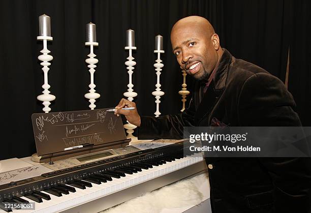 Kenny Smith during Stuff Magazine Toys for Bigger Boys - Casio Gifting Area at Hammerstein Ballroom in New York City, New York, United States.