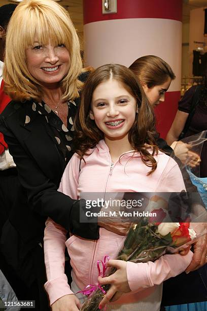 Nancy Ganz and daughter Rachel Ganz during R.Lilly Tuckerwear Fashion Show Bloomingdales New York - Inside at Bloomingdales in Manhattan, New York,...