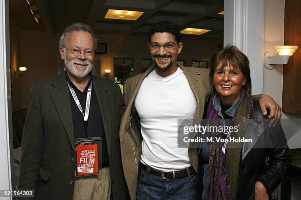 Jeremy Nessbum, Mido Hamada and Beverley Camhe during 14th Annual Hamptons International Film Festival - Rising Stars Brunch at Nick and Toni's...