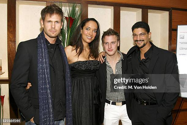 Matt Davis, Carmen Chaplin, Noah Fleiss and Mido Hamada