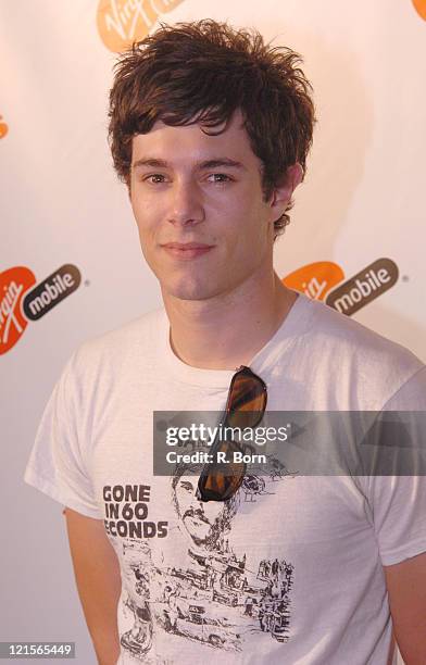 Adam Brody during Virgin Mobile Presents "3 Ways To Pay As You Go" at Sky Studio in New York City, New York, United States.