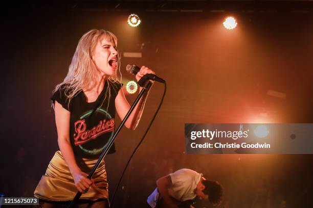 Hayley Williams of Paramore performs on stage at the Royal Albert Hall on June 19 2017 in London, England.