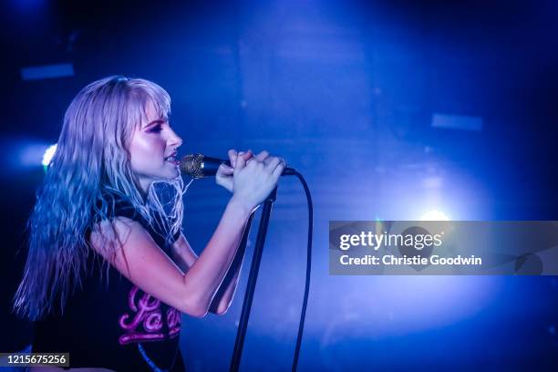 Hayley Williams of Paramore performs on stage at the Royal Albert Hall on June 19 2017 in London, England.