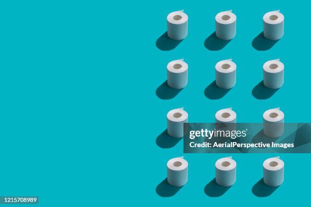 view of white roll toilet paper - toilet paper stock pictures, royalty-free photos & images