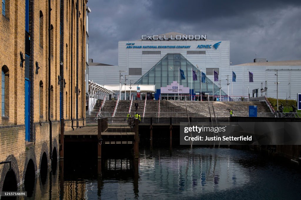 London's ExCeL Centre Converted Into Coronavirus Hospital