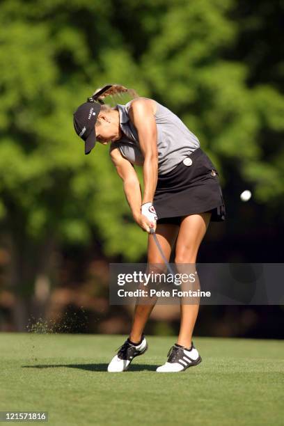 Natalie Gulbis competes during the first round of the Michelob Ultra Open. May 6, 2004.