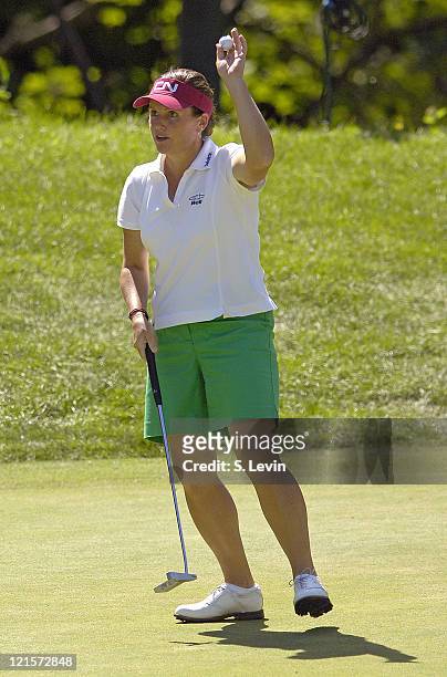 Lorie Kane during the second round of the Canadian Women's Open at the London Hunt and Country Club in London, Ontario on August 11, 2006.