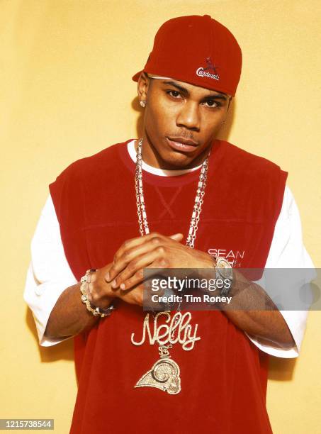 American rapper, singer and songwriter Nelly, 2003.