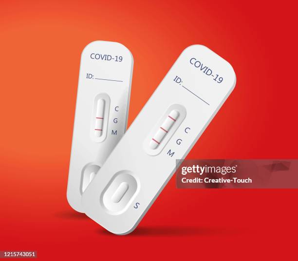 covid-19 medical test - covid 19 stock illustrations